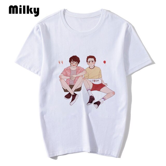 Casual Short Sleeve It Inspired T-Shirt