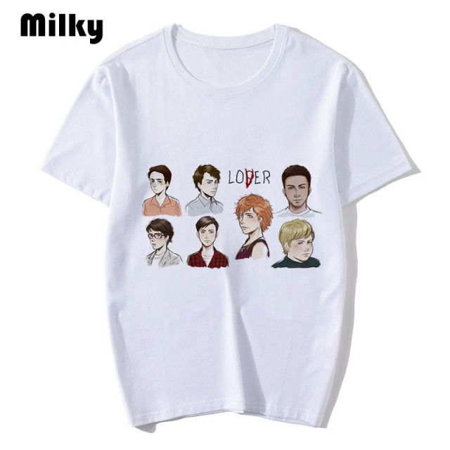 Casual Short Sleeve It Inspired T-Shirt