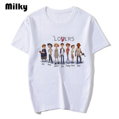 Casual Short Sleeve It Inspired T-Shirt