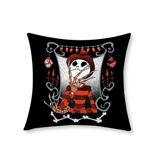 Horror Printed Pillowcase