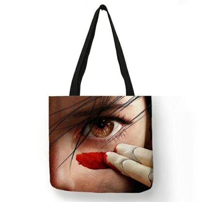 Frankenstein Patrick Hitchcock Print Tote Bag