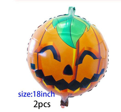 Halloween Decorations Bat Skull Ghost Pumpkin Balloons