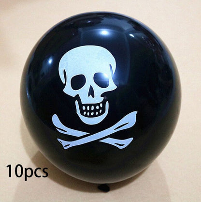 Halloween Decorations Bat Skull Ghost Pumpkin Balloons