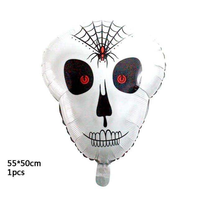 Halloween Decorations Bat Skull Ghost Pumpkin Balloons