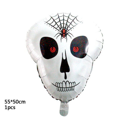 Halloween Decorations Bat Skull Ghost Pumpkin Balloons