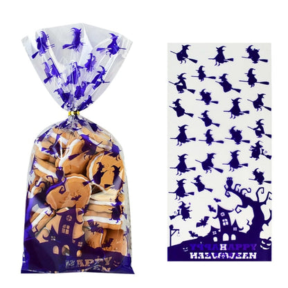 Hallwoeen Pumpkin Skull Cat Candy Bag