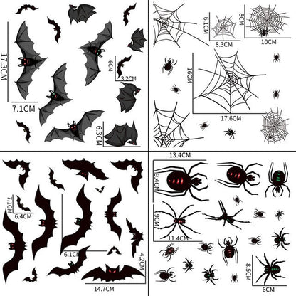 Bloody Handprint Halloween Stickers