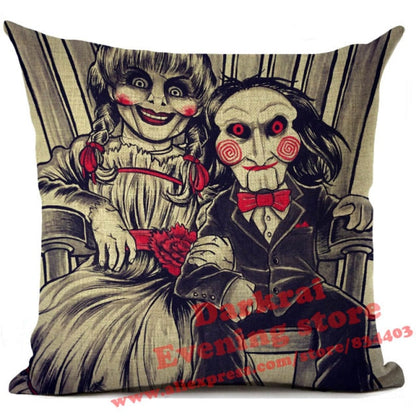 Halloween Horror Cushion Cover Chucky