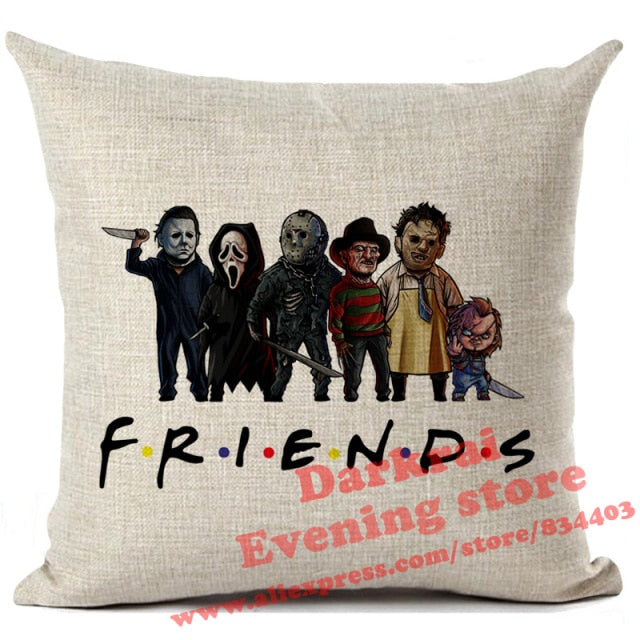 Halloween Horror Cushion Cover Chucky