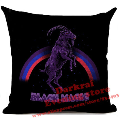 Horror Pattern Sofa Pillow Cover