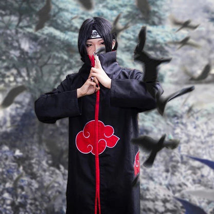 Japanese Anime Manga Akatsuki Cloak Cosplay Costume