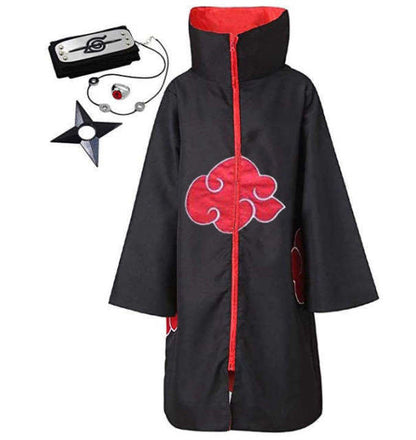 Japanese Anime Manga Akatsuki Cloak Cosplay Costume