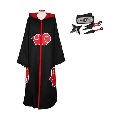 Japanese Anime Manga Akatsuki Cloak Cosplay Costume
