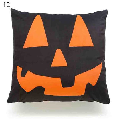 Halloween Soft Linen Pillow Cover