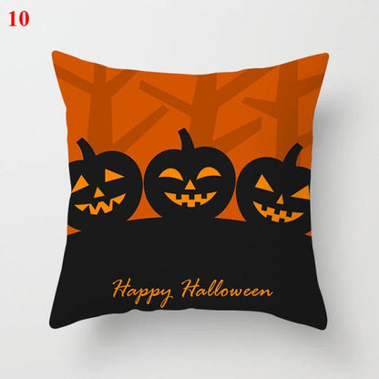 Halloween Soft Linen Pillow Cover