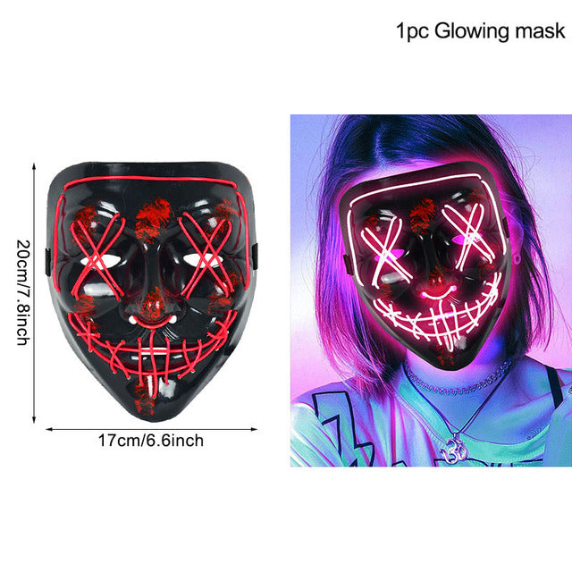 The Dark Mascaras LED Halloween Mask