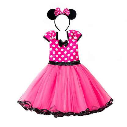 Mickey Princess Dress For Halloween Cosplay