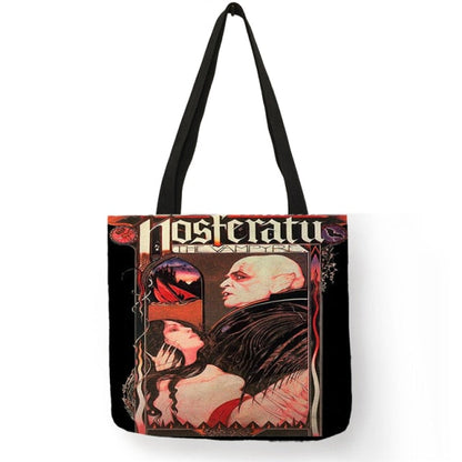 Horror Movie Character Printed Shopping Bag