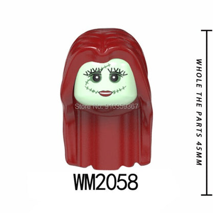 Single Sell Halloween Clown Action Figure