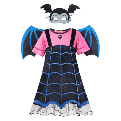 Disney Vampirina Cosplay Princess Dress Costume