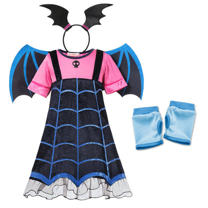 Disney Vampirina Cosplay Princess Dress Costume