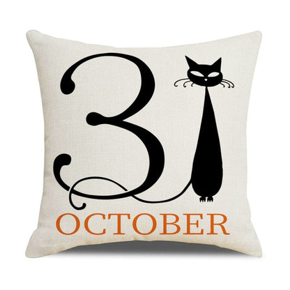 Pumpkin Cushion Cover For Halloween