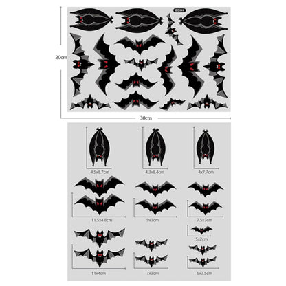 Halloween Window Stickers Pumpkin Ghost