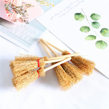 Mini Halloween Witch Broom For Hanging