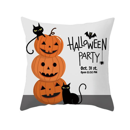 Halloween Pillowcase Pumpkin Cushion Cover Creative