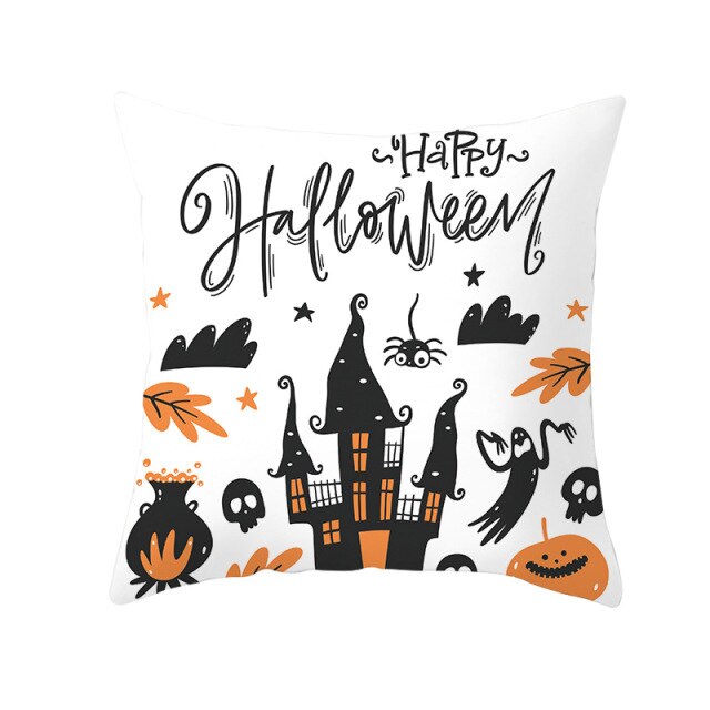 Halloween Pillowcase Pumpkin Cushion Cover Creative