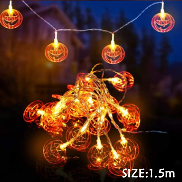 Halloween Party Led Light String Purple Bat Party