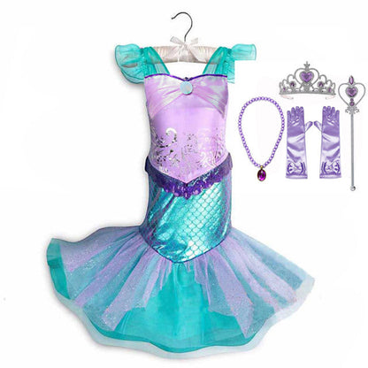 Disney Princess Party Dress up for Girls Halloween