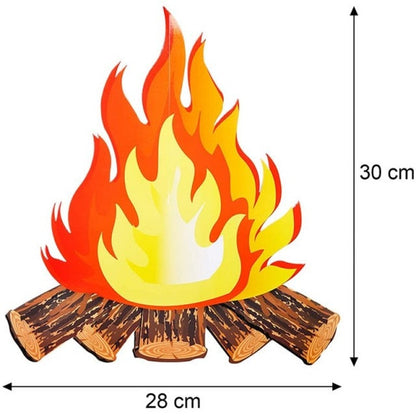 Cardboard Artificial Paper Fire