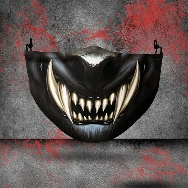 Pig Demon Mummy Zombie Vampire Mask