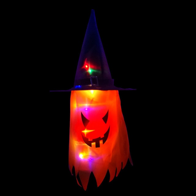 Halloween Decoration Witch Hats Led Light