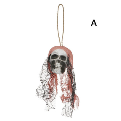 Human Skull Head Skeleton Hanging Skull