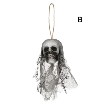 Human Skull Head Skeleton Hanging Skull