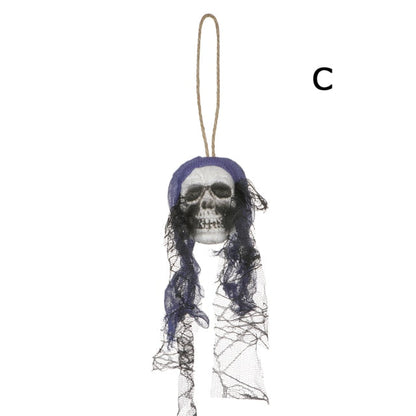 Human Skull Head Skeleton Hanging Skull