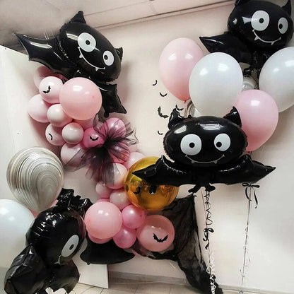 Halloween Decorations Bat Skull Ghost Pumpkin Balloons