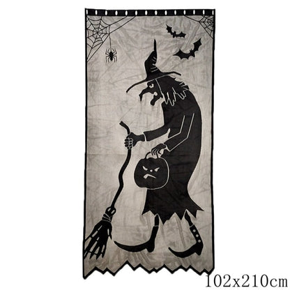 Halloween Decorative Lace Spider Web Skeleton