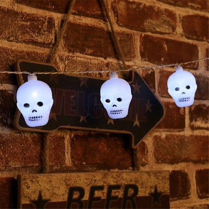 Halloween String Lights Eyeball Purple
