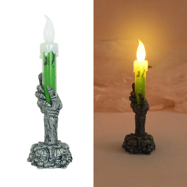 Skeleton Hand LED Candle Light For Halloween