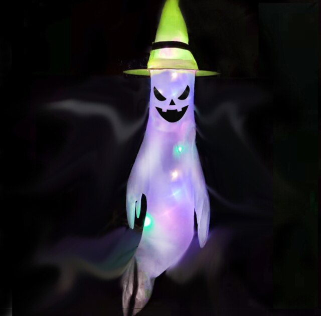 LED Light Gypsophila Ghost For Halloween