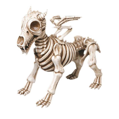 Skeleton Statue Gnome Figurine Resin Garden Sculpture