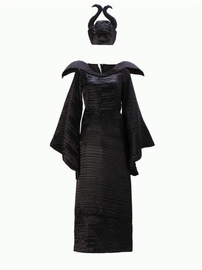 Beauty Witch Maleficent Dress For Halloween
