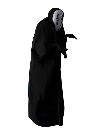 No Face Man Costume with Mask Gloves