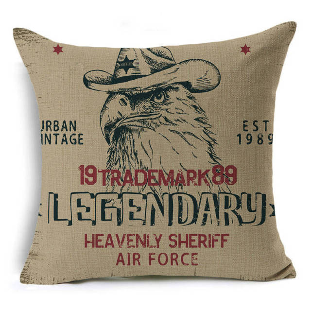 Halloween retro pattern Cushion Cover