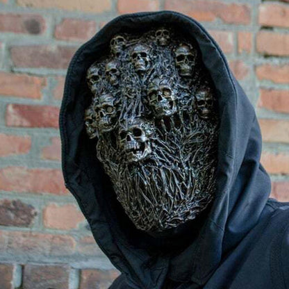 Steam Skull Halloween Mask Realistic Creepy Skull Head
