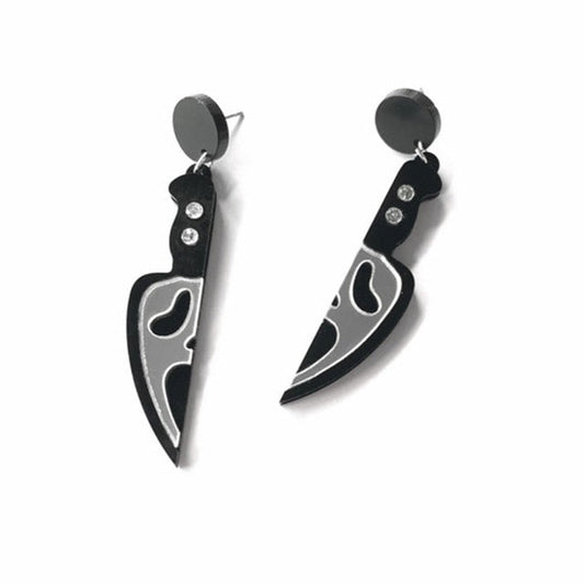 Horror Figure Earrings For Halloween