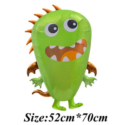 Cartoon Alien Foil Monster Helium Balloon